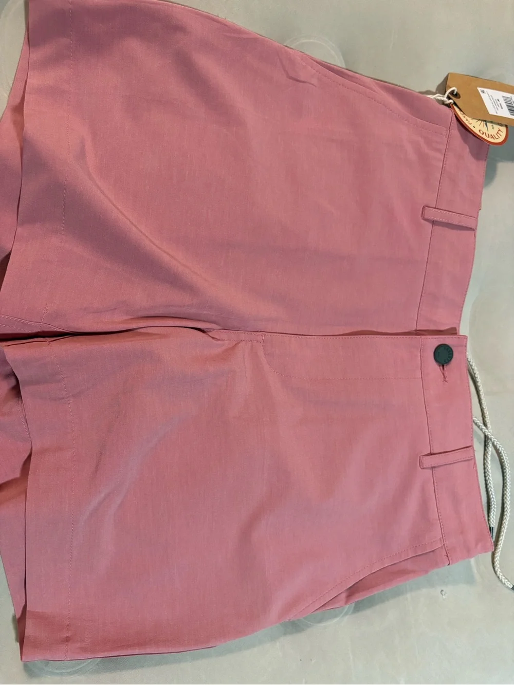 Faherty Pink Men's Hybrid Shorts